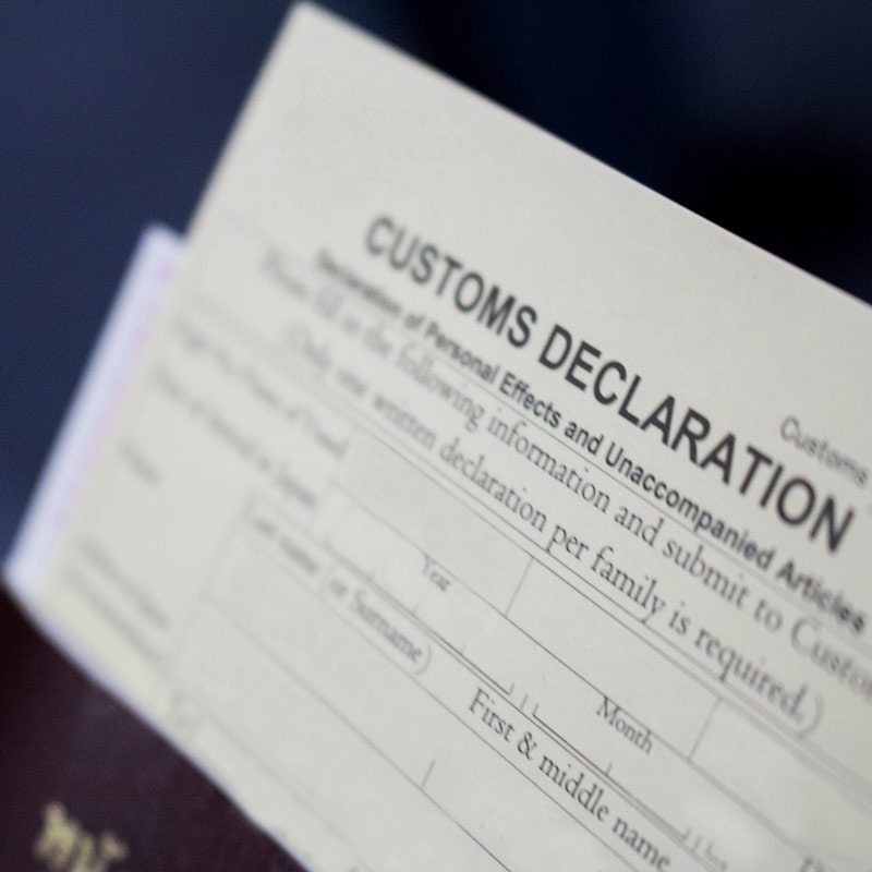 Customs Services